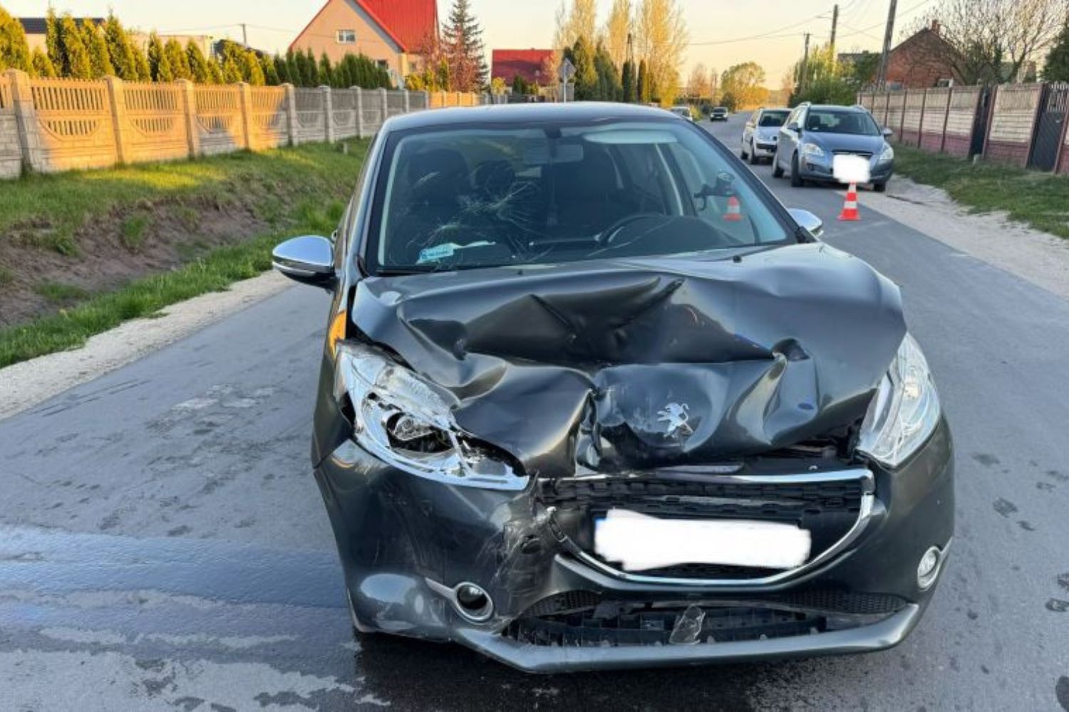 02.05.2026. Pasturka w gminie Pińczów. Wypadek / Fot. PSP Pińczów