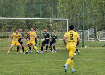 16.05.2026. Połaniec. Mecz 32. kolejki piłkarskiej Betclic 3. Ligi Czarni Połaniec - Star Starachowice / Fot. Maciej Makuła – Radio Kielce