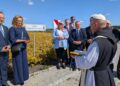 Wąchock. Nadanie imienia Wąchockich Cystersów rondu u zbiegu ulic Starachowickiej i Wygoda / Fot. UMiG Wąchock