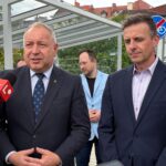 Ostrowiec Świętokrzyski. Konferencja zapowiadająca wdrożenie systemu roweru miejskiego / Fot. Anna Głąb - Radio Kielce