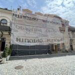 15.05.2026. Sandomierz. Ulica Opatowska 2. Kamienica w remoncie / Fot. Grażyna Szlęzak-Wójcik - Radio Kielce