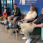 28.05.2026. Kielce. Poczytalnia na dVoRcu. Spotkanie z Anną Benicewicz-Miazgą, autorką książki „Historia mistrzów. 60 lat 1965-2025” / Fot. Kamil Król -Radio Kielce