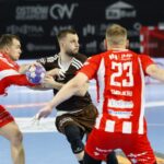 03.05.2026. Ostrów Wielkopolski. Mecz Industria Kielce - Rebud KPR Ostrovia Ostrów Wielkopolski / Fot. PAP/Tomasz Wojtasik