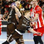 03.05.2026. Ostrów Wielkopolski. Mecz Industria Kielce - Rebud KPR Ostrovia Ostrów Wielkopolski / Fot. PAP/Tomasz Wojtasik