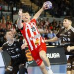 03.05.2026. Ostrów Wielkopolski. Mecz Industria Kielce - Rebud KPR Ostrovia Ostrów Wielkopolski / Fot. PAP/Tomasz Wojtasik