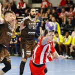 03.05.2026. Ostrów Wielkopolski. Mecz Industria Kielce - Rebud KPR Ostrovia Ostrów Wielkopolski / Fot. PAP/Tomasz Wojtasik