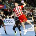 03.05.2026. Ostrów Wielkopolski. Mecz Industria Kielce - Rebud KPR Ostrovia Ostrów Wielkopolski / Fot. PAP/Tomasz Wojtasik