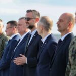 22.05.2026. Łask. Uroczystość powitania pierwszych polskich samolotów F-35 w 32. Bazie Lotnictwa Taktycznego w Łasku / Fot. PAP/Marian Zubrzycki