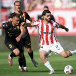 23.05.2026. Mecz ostatniej kolejki piłkarskiej Ekstraklasy: Cracovia – Korona Kielce / Fot. PAP/Łukasz Gągulski