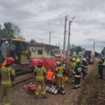 30.05.2026. Czerwona Górka. Potrącenie / Fot. Starszy kapitan Piotr Gałązka - PSP Skarżysko-Kamienna