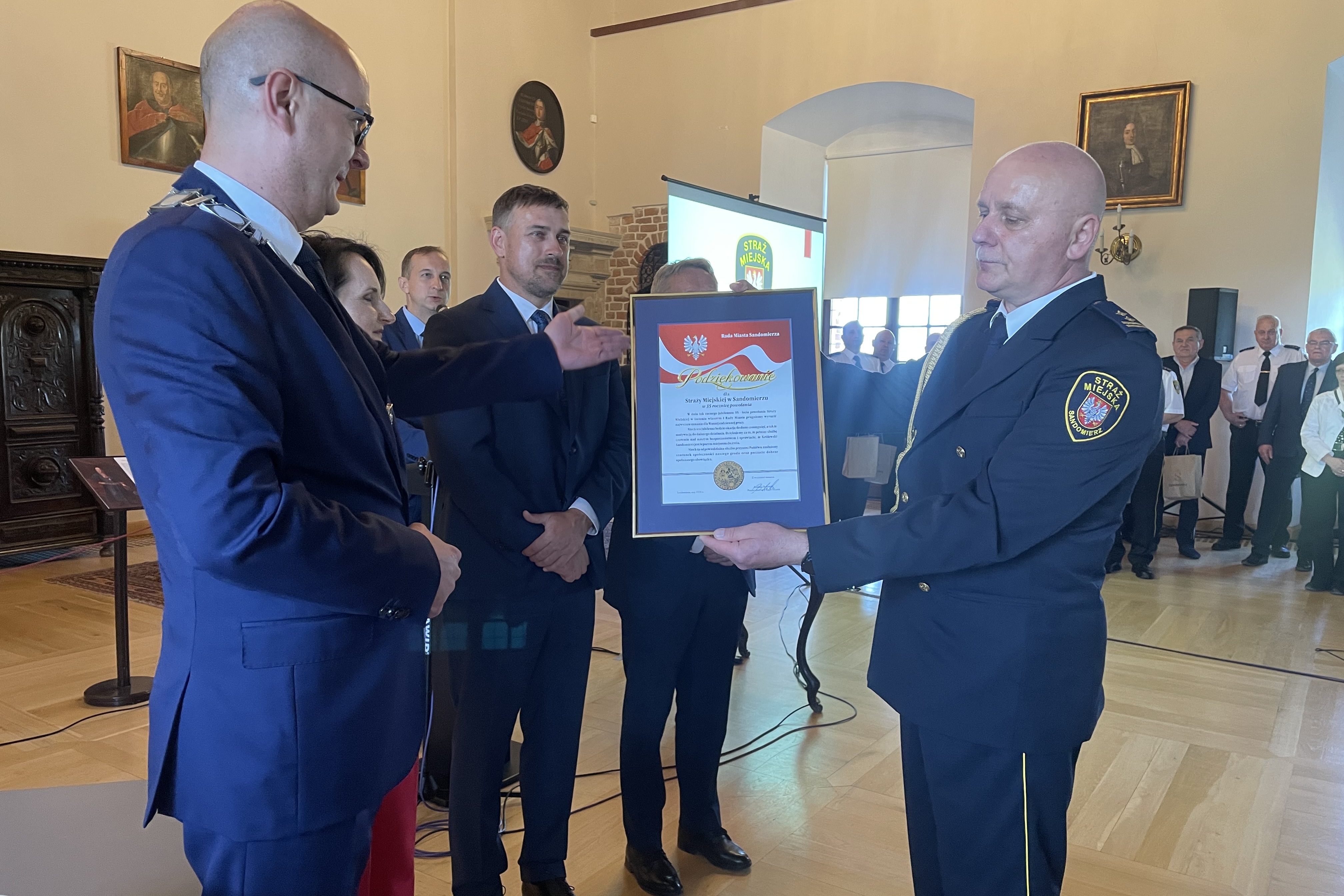 35 lat Straży Miejskiej w Sandomierzu