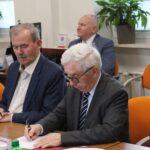07.05.2026. Busko-Zdrój. Podpisanie listu intencyjnego ws. nowej linii kolejowej Kraków – Busko-Zdrój / Fot. Marta Gajda-Kruk - Radio Kielce