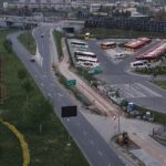06.05.2026. Kielce. Budowa drogi rowerowej wzdłuż ulic Gosiewskiego i Żelaznej / Fot. Jarosław Kubalski - Radio Kielce