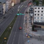 06.05.2026. Kielce. Budowa drogi rowerowej wzdłuż ulic Gosiewskiego i Żelaznej / Fot. Jarosław Kubalski - Radio Kielce