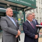 19.05.2026. Sandomierz. Szpital Specjalistyczny w Sandomierzu. Konferencja wojewody Józefa Bryka / Fot. Grażyna Szlęzak-Wójcik - Radio Kielce