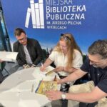 28.05.2026. Kielce. Poczytalnia na dVoRcu. Spotkanie z Anną Benicewicz-Miazgą, autorką książki „Historia mistrzów. 60 lat 1965-2025” / Fot. Kamil Król -Radio Kielce