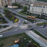 06.05.2026. Kielce. Budowa drogi rowerowej wzdłuż ulic Gosiewskiego i Żelaznej / Fot. Jarosław Kubalski - Radio Kielce