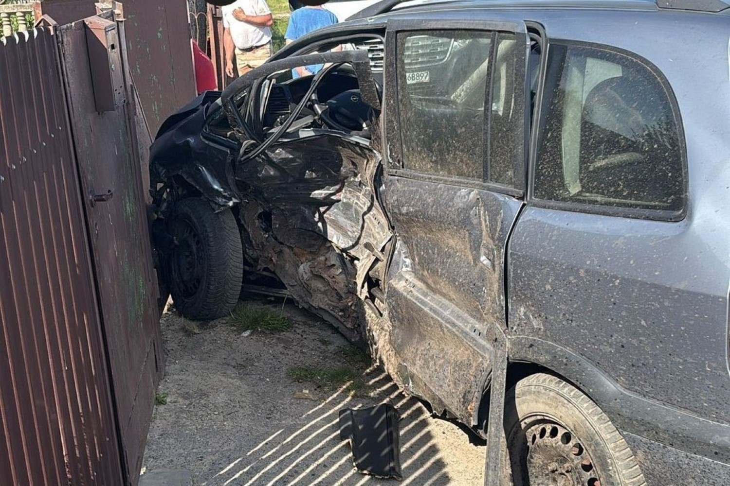 06.05.2026. Sarnówek Duży. Wypadek / Źródło: KPP Ostrowiec