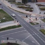 06.05.2026. Kielce. Budowa drogi rowerowej wzdłuż ulic Gosiewskiego i Żelaznej / Fot. Jarosław Kubalski - Radio Kielce