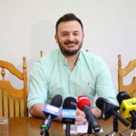 06.05.2026. Kielce. Konferencja prasowa przed sesją Rady Miasta Kielce. Na zdjęciu: Maciej Jakubczyk / Fot. Wiktor Taszłow - Radio Kielce