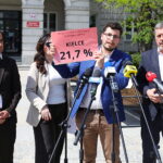 06.05.2026. Kielce. Konferencja PiS / Fot. Wiktor Taszłow - Radio Kielce