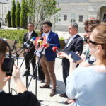 06.05.2026. Kielce. Konferencja PiS / Fot. Wiktor Taszłow - Radio Kielce
