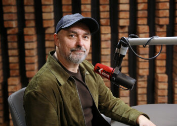 08.05.2026. Kielce. Radio Kielce. Rozmowa Dnia. Na zdjęciu: Jacek Jabrzyk - przyszły dyrektor Teatru im. Stefana Żeromskiego w Kielcach / Fot. Wiktor Taszłow - Radio Kielce
