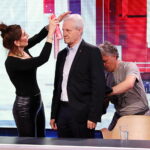 07.05.2026 TVP3 Kielce. Debata kandydatów na burmistrza Pińczowa / Fot. Wiktor Taszłow - Radio Kielce