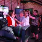 07.05.2026 TVP3 Kielce. Debata kandydatów na burmistrza Pińczowa / Fot. Wiktor Taszłow - Radio Kielce