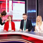 07.05.2026 TVP3 Kielce. Debata kandydatów na burmistrza Pińczowa / Fot. Wiktor Taszłow - Radio Kielce
