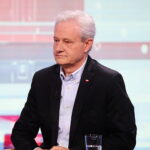 07.05.2026 TVP3 Kielce. Debata kandydatów na burmistrza Pińczowa / Fot. Wiktor Taszłow - Radio Kielce