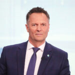 07.05.2026 TVP3 Kielce. Debata kandydatów na burmistrza Pińczowa / Fot. Wiktor Taszłow - Radio Kielce