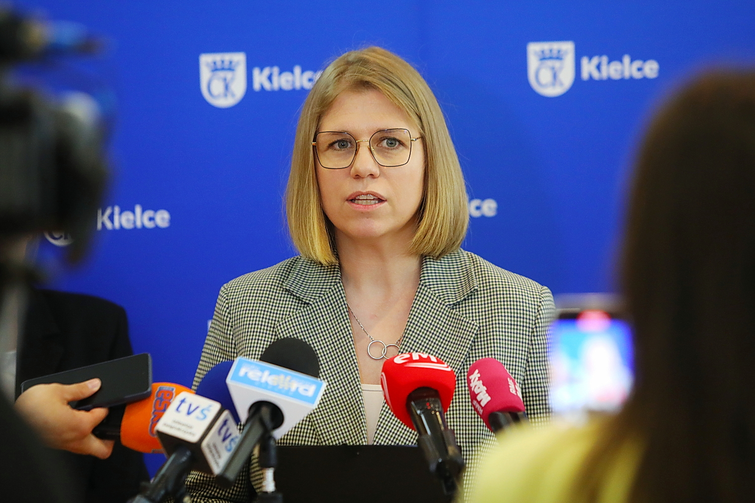 08.05.2026. Kielce. Konferencja prasowa w sprawie startu programu Mieszkanie za remont / Fot. Wiktor Taszłow - Radio Kielce