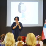 15.05.2026. Kielce. Wojewódzka Biblioteka Publiczna w Kielcach. Spotkanie autorskie z Joanną Krzyżanek w ramach Festiwalu Literackiego / Fot. Wiktor Taszłow - Radio Kielce