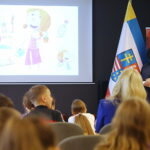 15.05.2026. Kielce. Wojewódzka Biblioteka Publiczna w Kielcach. Spotkanie autorskie z Joanną Krzyżanek w ramach Festiwalu Literackiego / Fot. Wiktor Taszłow - Radio Kielce