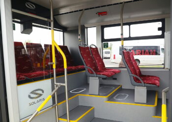 Nieobyczajny wybryk w autobusie. Sprawca zatrzymany