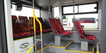 Nieobyczajny wybryk w autobusie. Sprawca zatrzymany