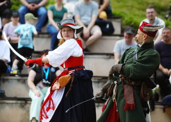 23.05.2026 Podzamcze Chęcińskie. Piknik historyczny / Fot. Wiktor Taszłow - Radio Kielce