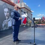 02.05.2026. Obrazów. Szkoła Podstawowa w Głazowie. Uroczystość nadania imienia szkole / Fot. Grażyna Szlęzak-Wójcik - Radio Kielce