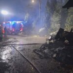 10.05.2026. Suków. Pożar / źródło: OSP Niestachów