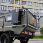 Kontener kryzysowy stanął przed kielecką uczelnią - Radio Kielce