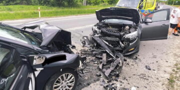 Uwaga kierowcy! Niebezpieczny wypadek