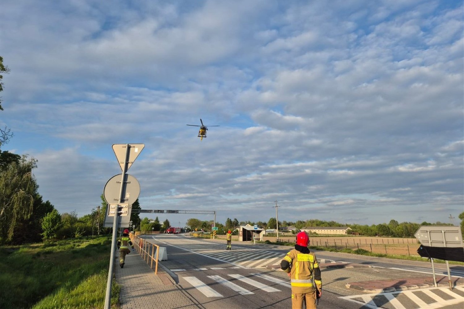 13.05.2026. Zawada. Wypadek / Źródło: KPP Opatów