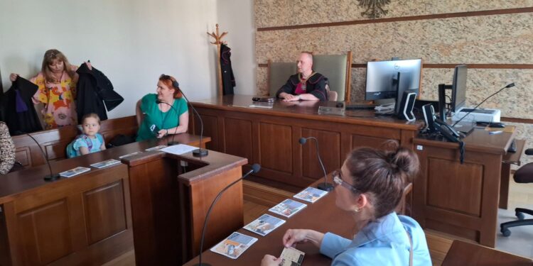 Sąd Okręgowy w Kielcach otworzył drzwi dla mieszkańców - Radio Kielce 22.05.2026. Kielce. Sąd Okręgowy. Noc Otwartych Sądów / Fot. Oliwia Woźniak - Radio Kielce