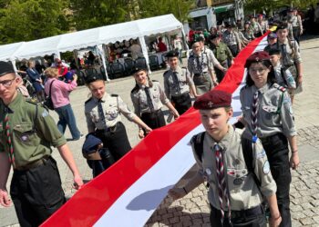 02.05.2026. Ostrowiec Świętokrzyski. IV Zjazd Kół Gospodyń Wiejskich pod Biało-Czerwoną / Fot. Anna Głąb - Radio Kielce