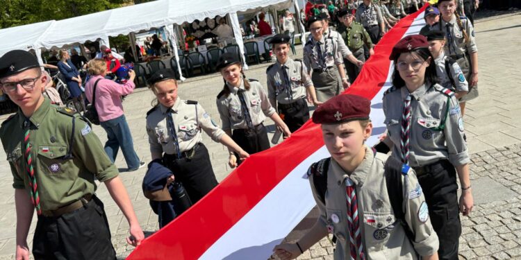 02.05.2026. Ostrowiec Świętokrzyski. IV Zjazd Kół Gospodyń Wiejskich pod Biało-Czerwoną / Fot. Anna Głąb - Radio Kielce