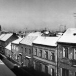 Kielce. Ulica Piotrkowska. Lata 1962-1967. Widok z urzędu miasta w kierunku zachodnim / źródło: fotopolska.eu
