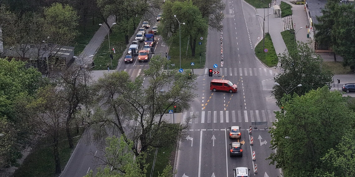 06.05.2026. Kielce. Budowa trasy S74. Ulica Jesionowa / Fot. Jarosław Kubalski – Radio Kielce