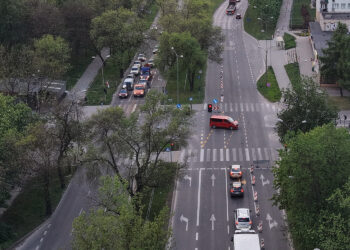 06.05.2026. Kielce. Budowa trasy S74. Ulica Jesionowa / Fot. Jarosław Kubalski – Radio Kielce