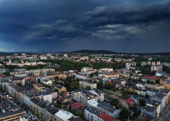 Wichury i burze nad regionem